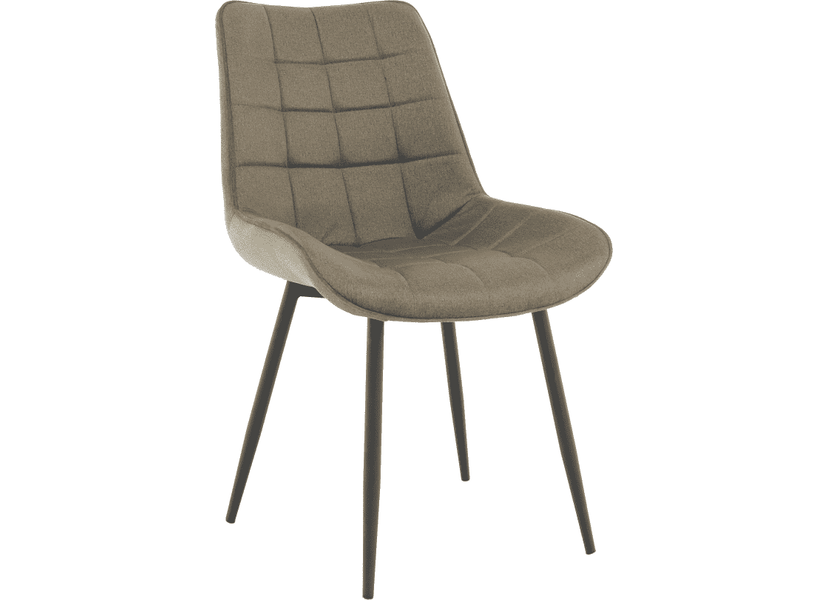 Szék, szürkésbarna taupe/fekete, SARIN