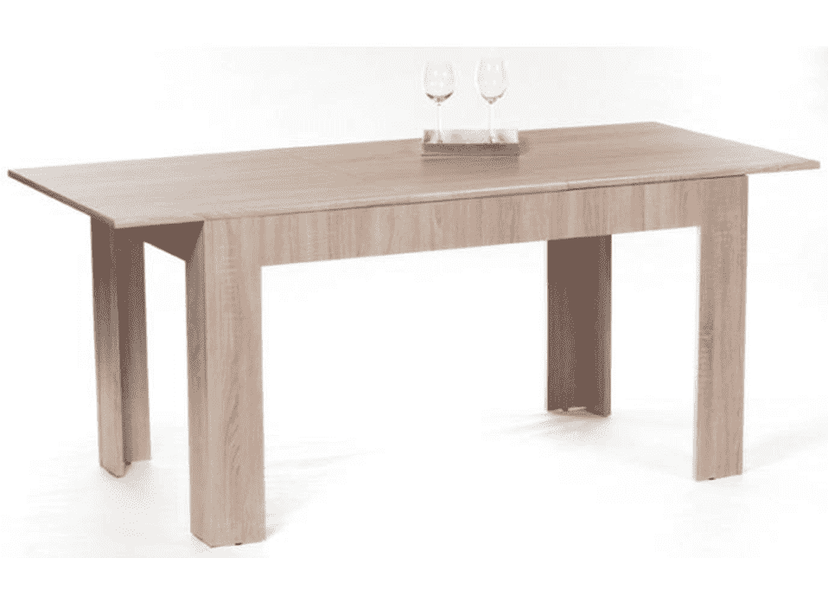Admiral kinyitható, bővíthető étkezőasztal sonoma tölgyfa, 140-180x80 cm