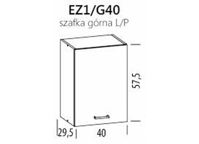 JUNO ELENA felső szekrény 40 cm
