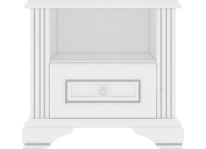WHITE éjjeliszekrény 1 fiókkal