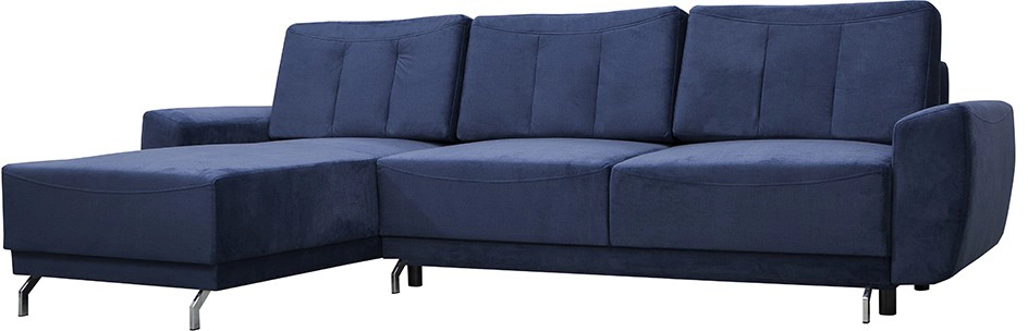 Massimo L alakú kanapé kék
