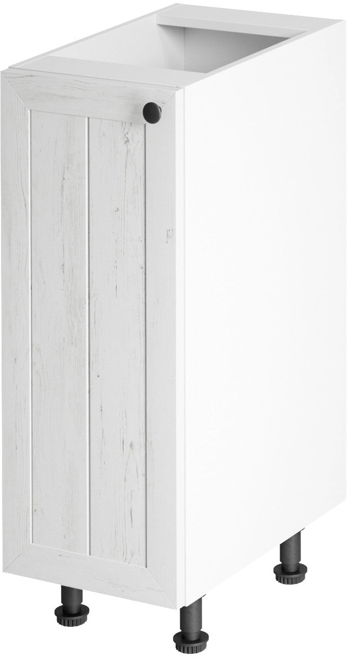 Provence D30-L alsó konyhaszekrény, bal, Andersen fenyő / fehér