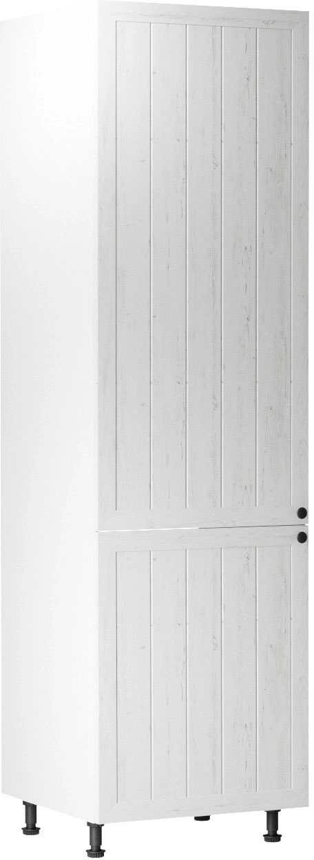 Provence D60-ZL-L alsó konyhaszekrény, bal, Andersen fenyő / fehér