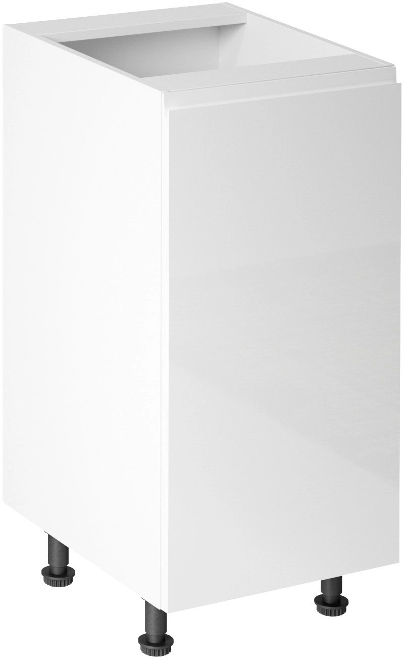 Aspen D40-P alsó konyhaszekrény, jobb, fehér